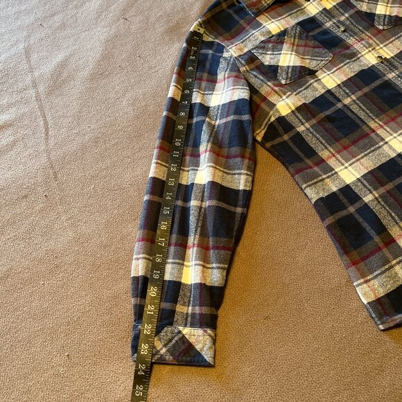 Blue Legendary Whitetails Plaid Flannel - Picture 9 of 9